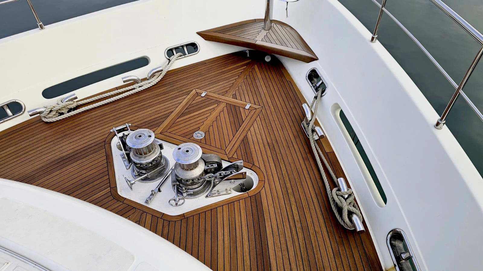 Teak deck restoration